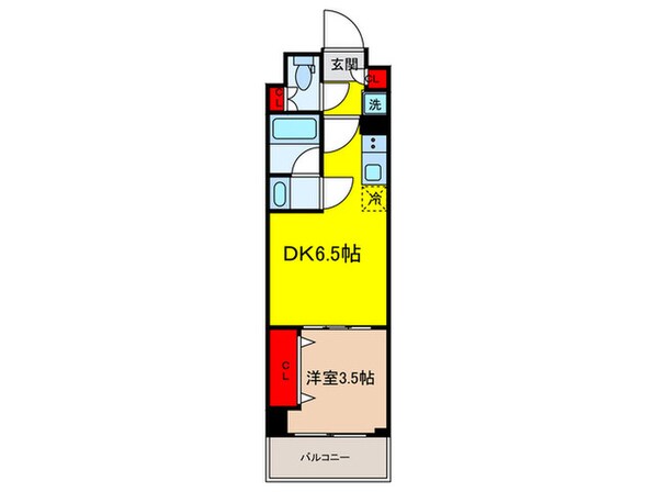 アーバネックス日本橋横山町の物件間取画像